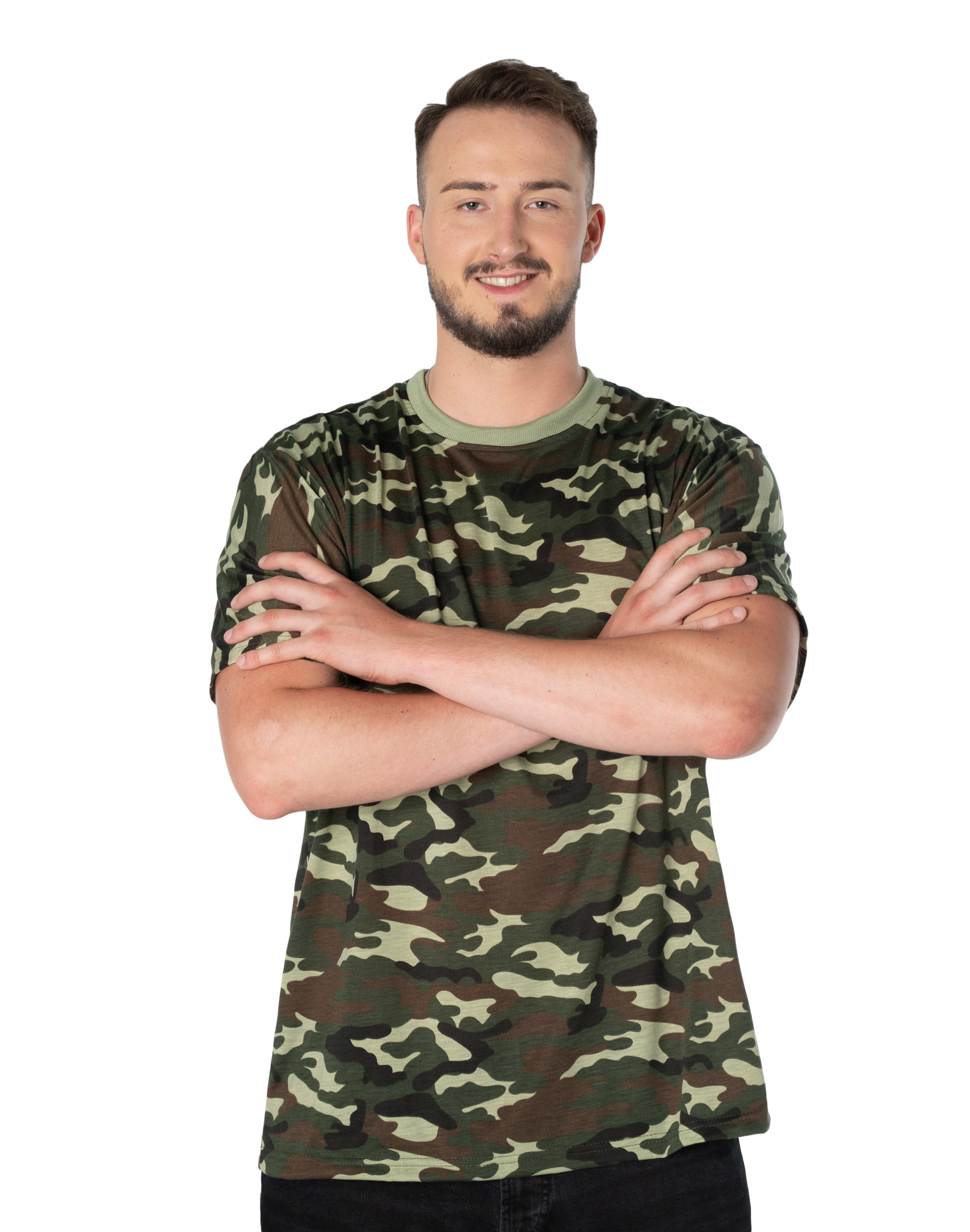

Duża Koszulka Męska Podkoszulek Moro 049-1 r 10XL