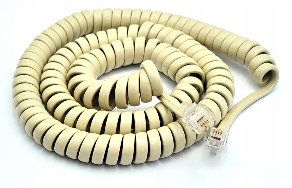 Przewód telefoniczny słuchawki RJ9-W/RJ9-W/4.0m EK