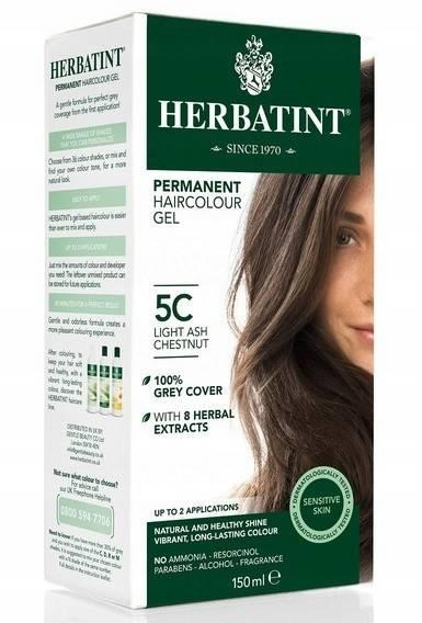 

Herbatint Farba 5C Jasny Popielaty Kasztan 150ml