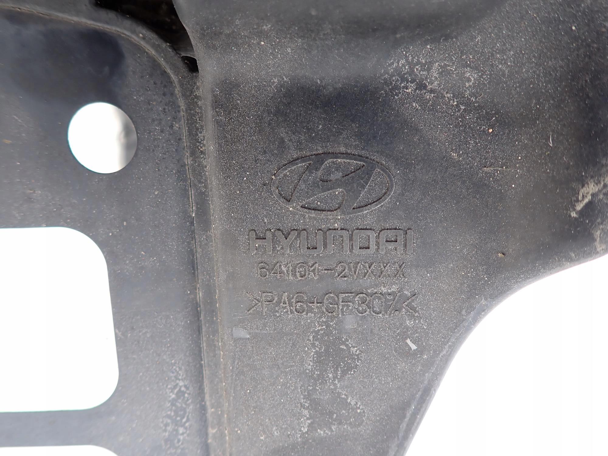 HYUNDAI VELOSTER and 1 11-18 support panel for radiators pillar