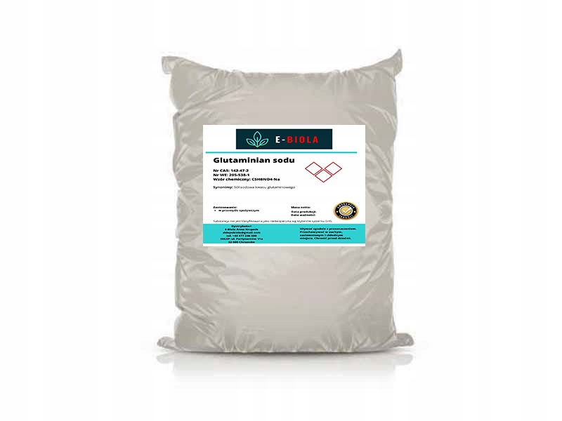 Glutamát Sodný Msg Monosodný zesilovač chuti 5 kg