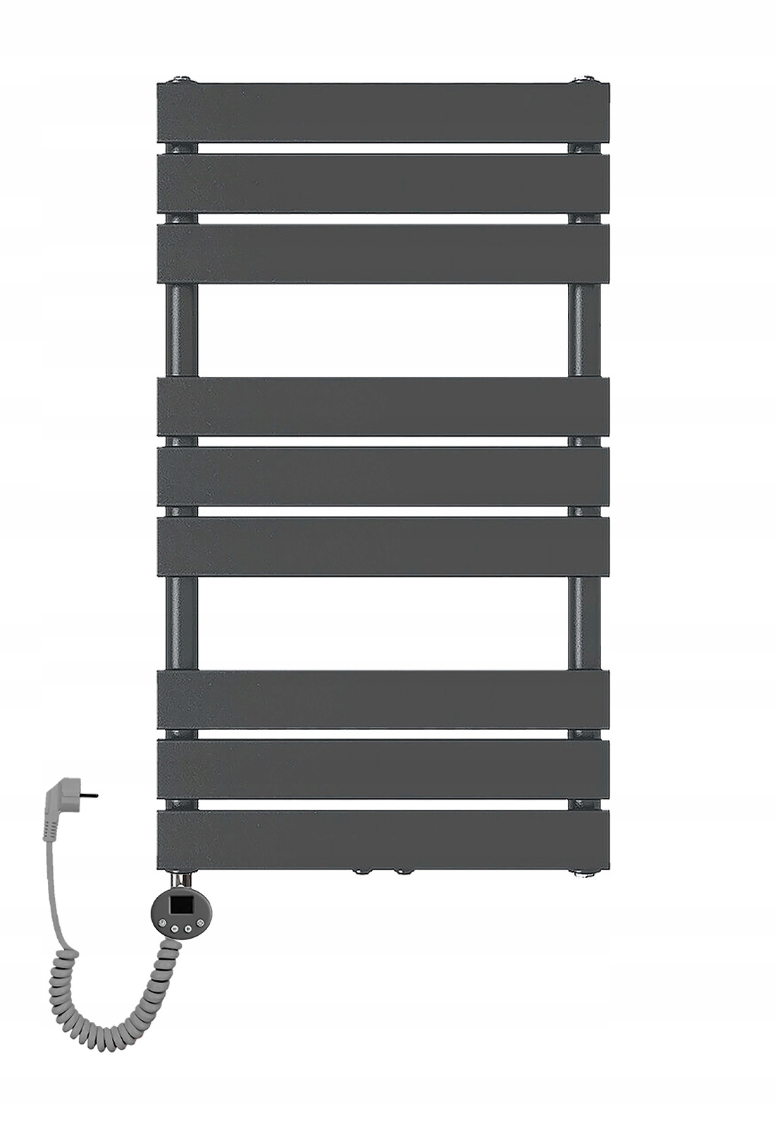 Grzejnik łazienkowy drabinkowy elektryczny Mila 900x500 400W antracyt