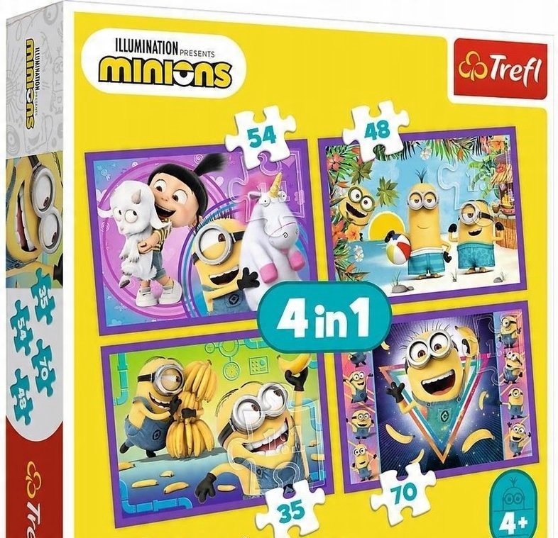 

Puzzle Trefl 207 szt. W świecie Minionków 43458