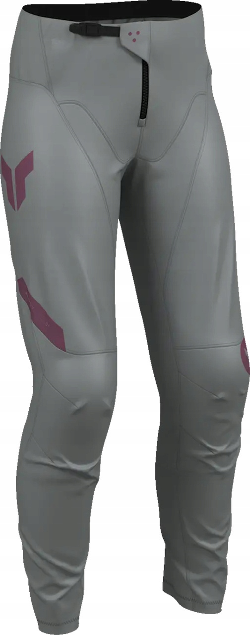 Dámske nohavice Thor Ridemode Menace gray/purple 1/2