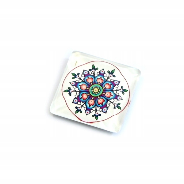 

Mandala Magnes Na Lodówkę Szklany Różne