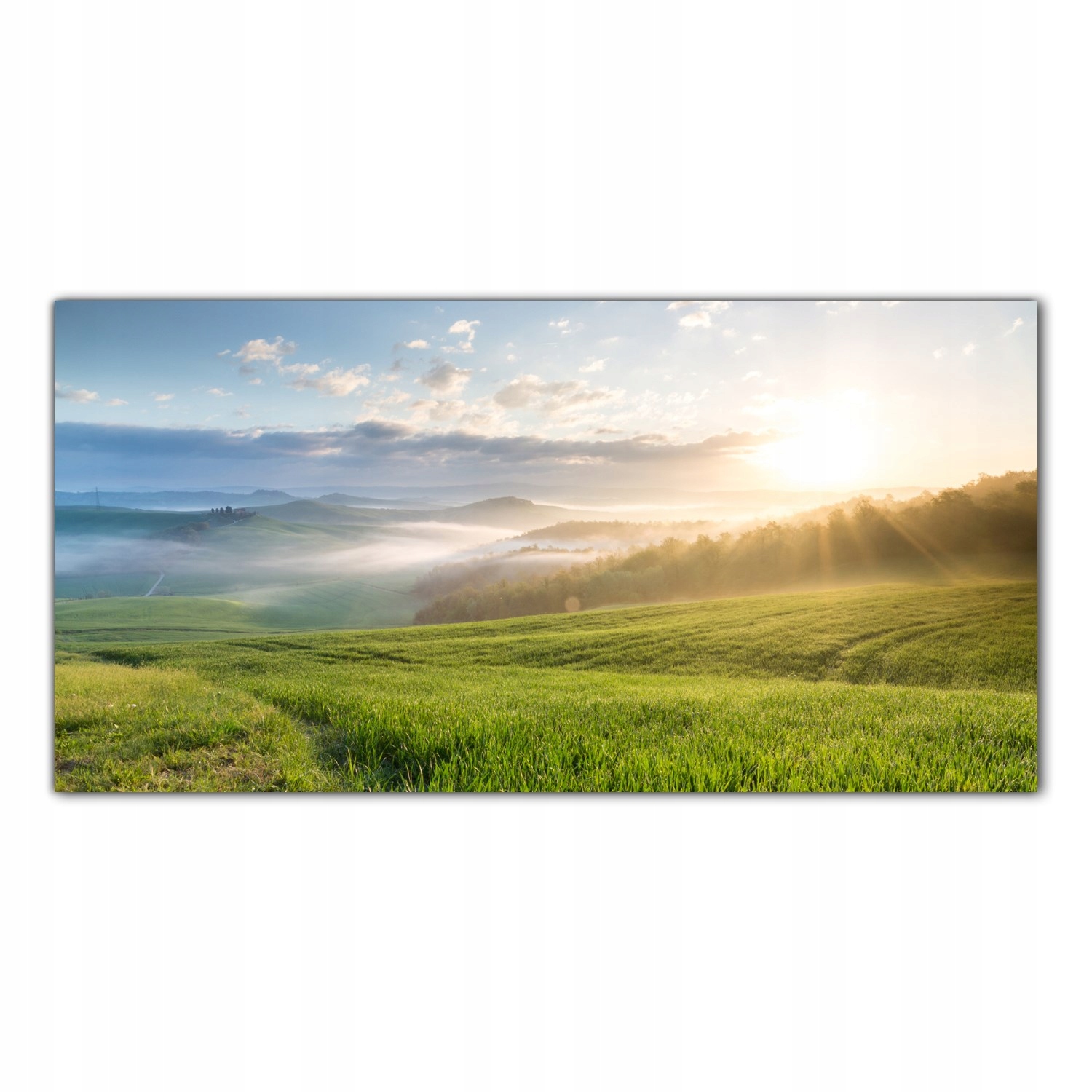 

Hartowany Obraz Szklany Kreta Wschód Słońca 140x70