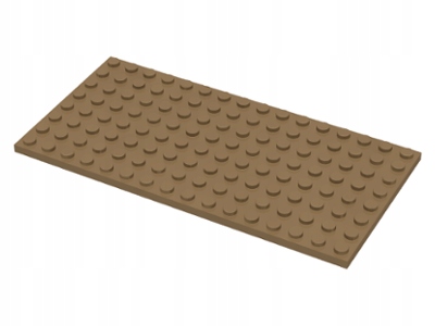 

Lego 92438 plytka 8x16 c. piaskowy 1 szt N