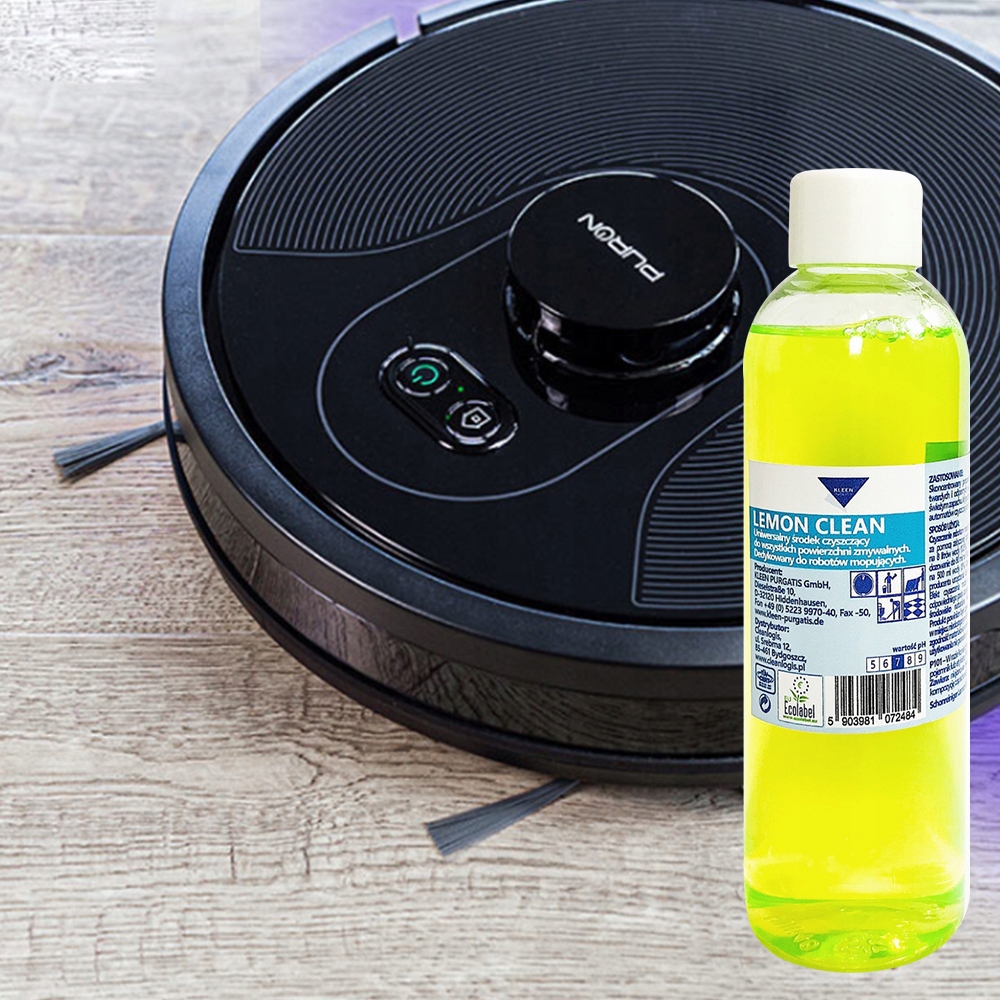 Lemon Clean EKOLOGICZNY Płyn do robotów odkurzaczy mopujących 2w1 nie pieni Nazwa handlowa Lemon Clean