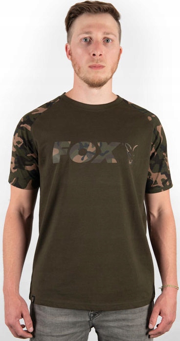 KOSZULKA T-SHIRT FOX REGLAN KHAKI COMO ROZMIAR XL Marka Fox Chunk