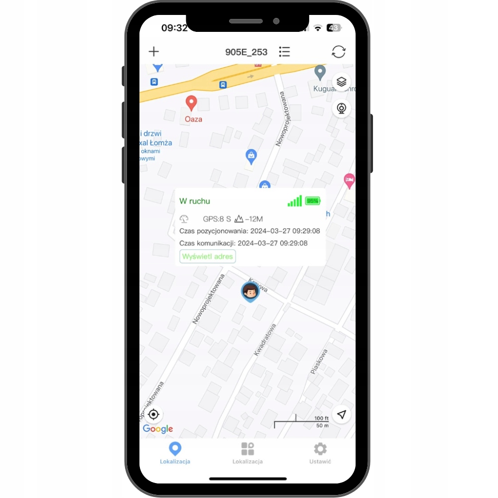 LOKALIZATOR GPS 4G MINI DO POJAZDÓW ROWERU AUTA MAGNES TRACKER G50S 3000mAh Producent Spreest