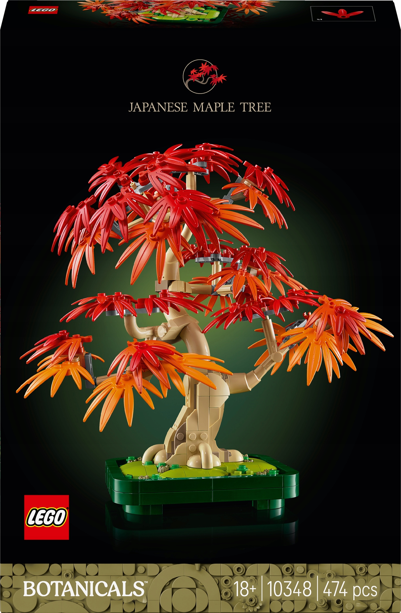 Lego Botanicals 10348 Palmový javor Bonsai Stromek