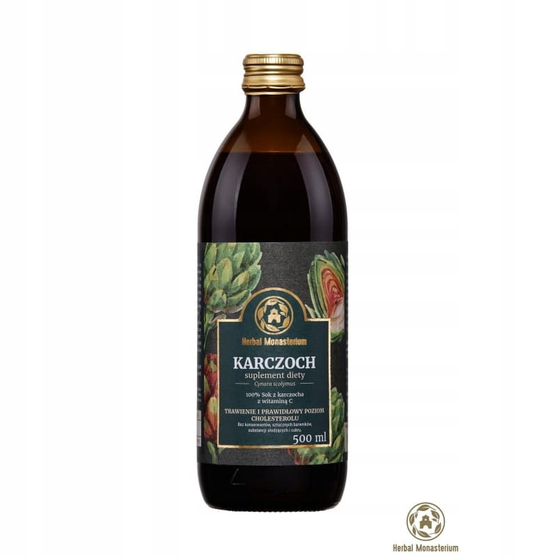 

Naturalny sok z karczocha 500ml