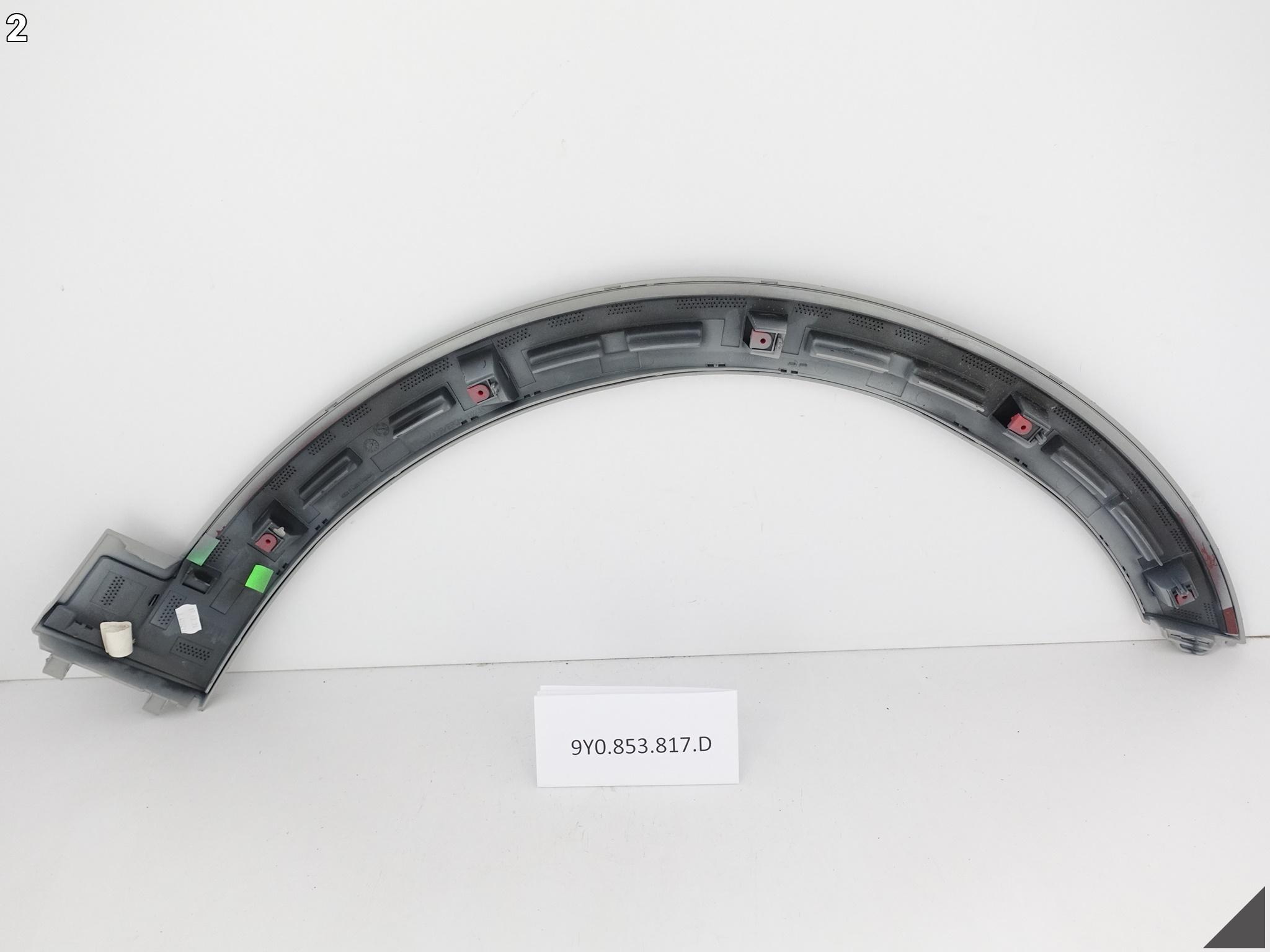 PORSCHE CAYENNE III GTS E3 9Y0 18- moulding for fender left front M9A
