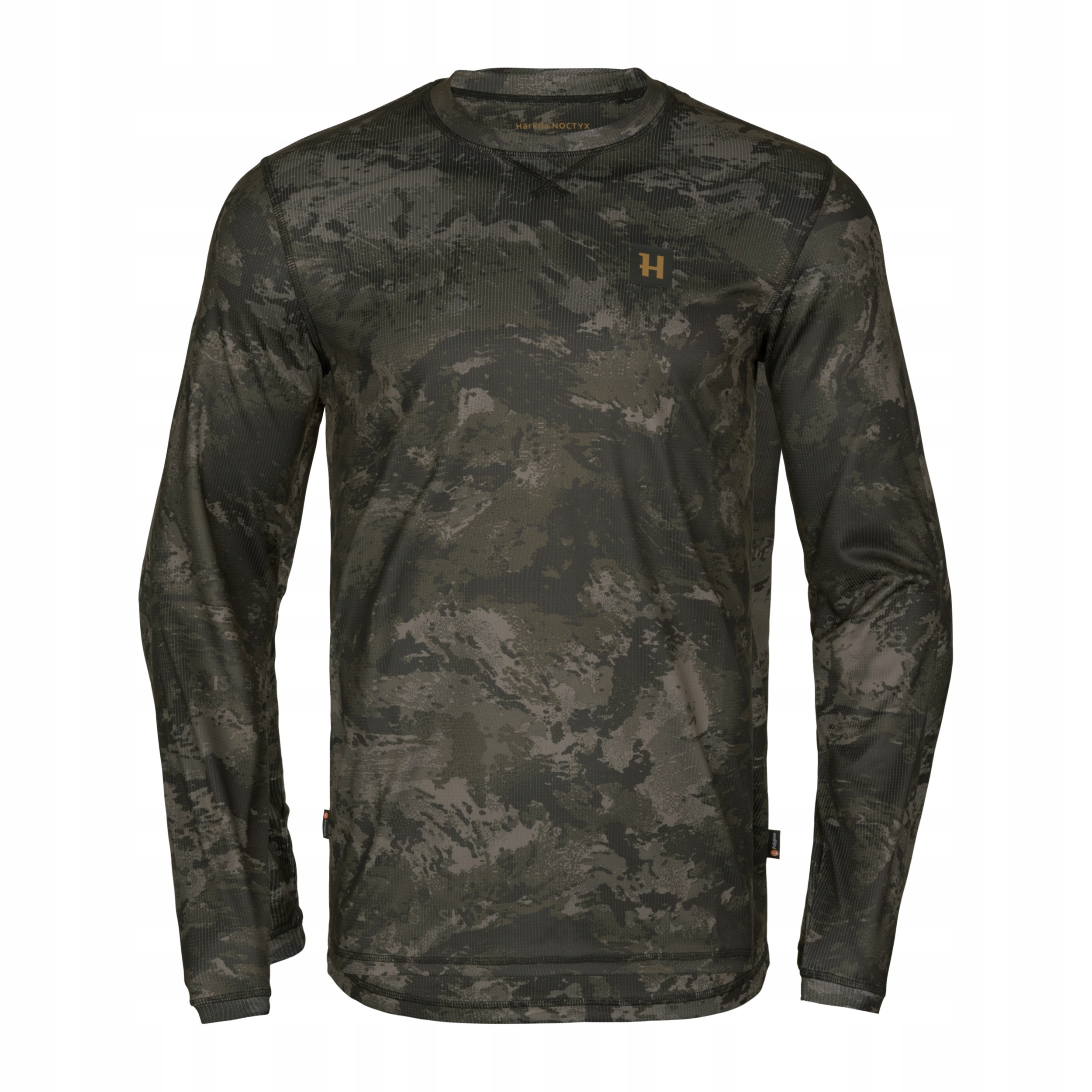 Koszulka Härkila Noctyx Camo Axis Msp Black/Black 3XL