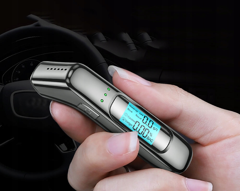 CYFROWY ALKOMAT BEZUSTNIKOWY TESTER USB Model KU2023