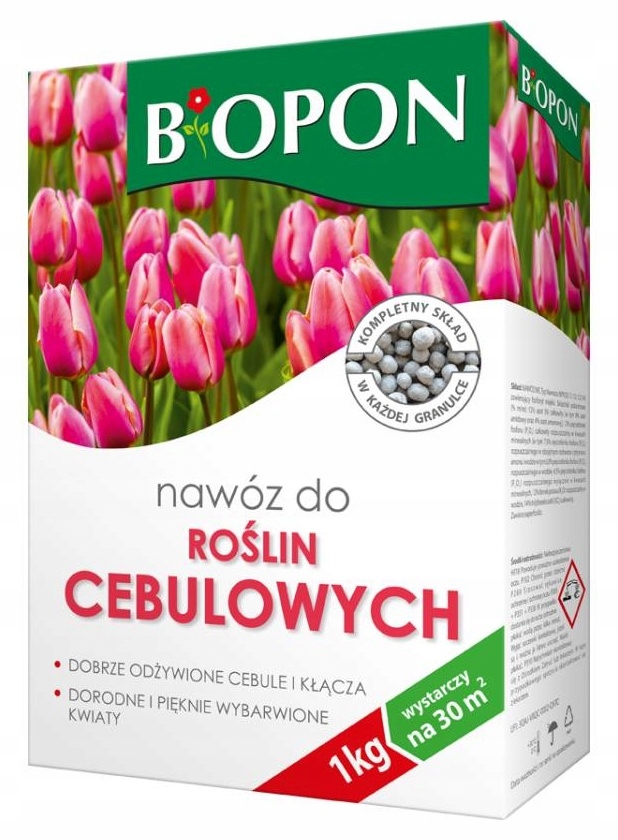 

Nawóz na rośliny cebulowe 1 kg Bopon