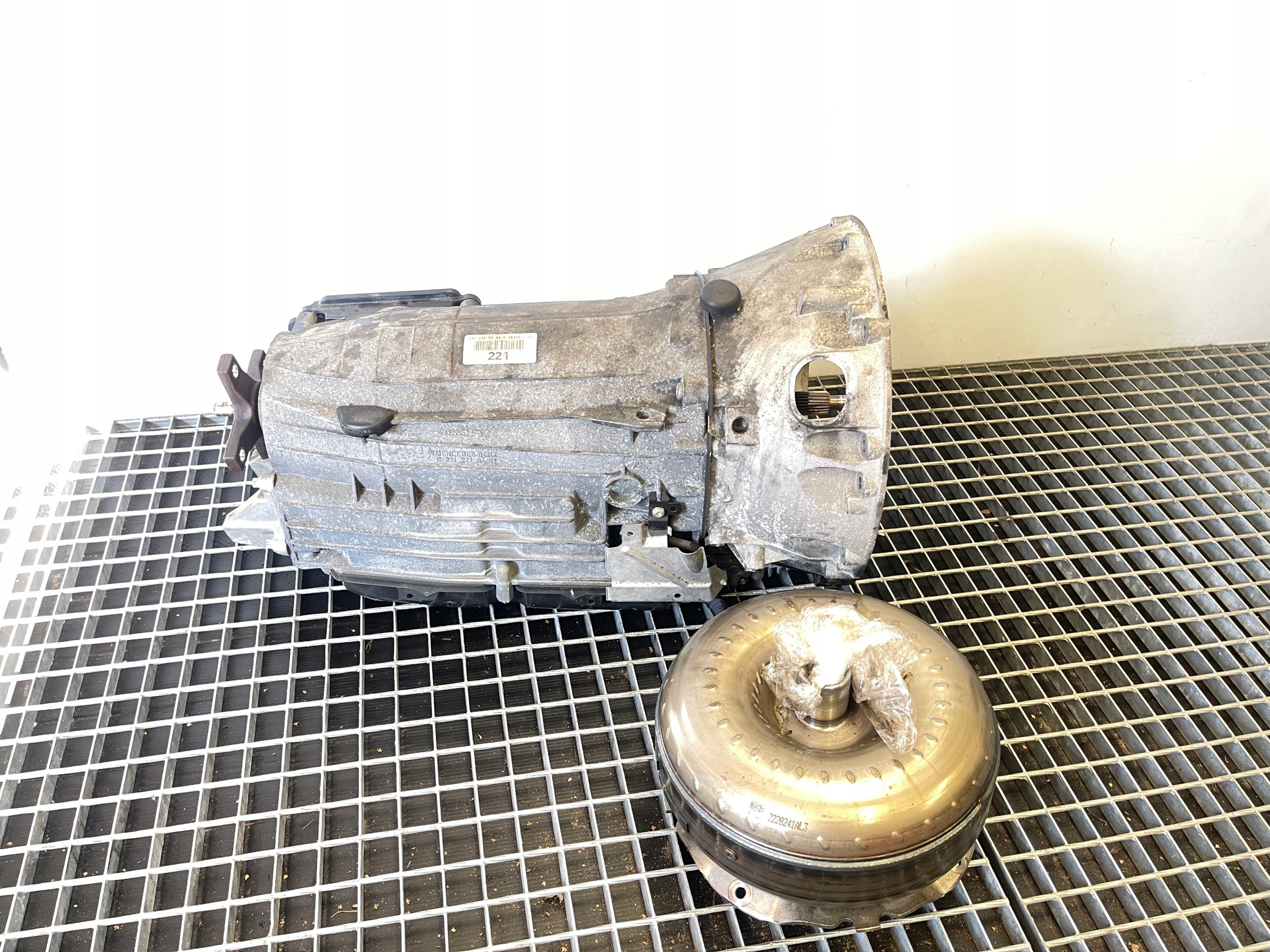 MERCEDES W212 2.2CDI gearbox, complete + module + KONWENT 2122705404