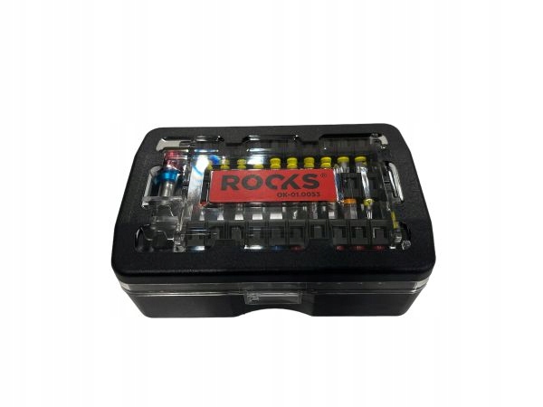 Sada Bitů 1/4" 53 dílů Ocel S2 pro práci v tenkých dlouhých otvorech