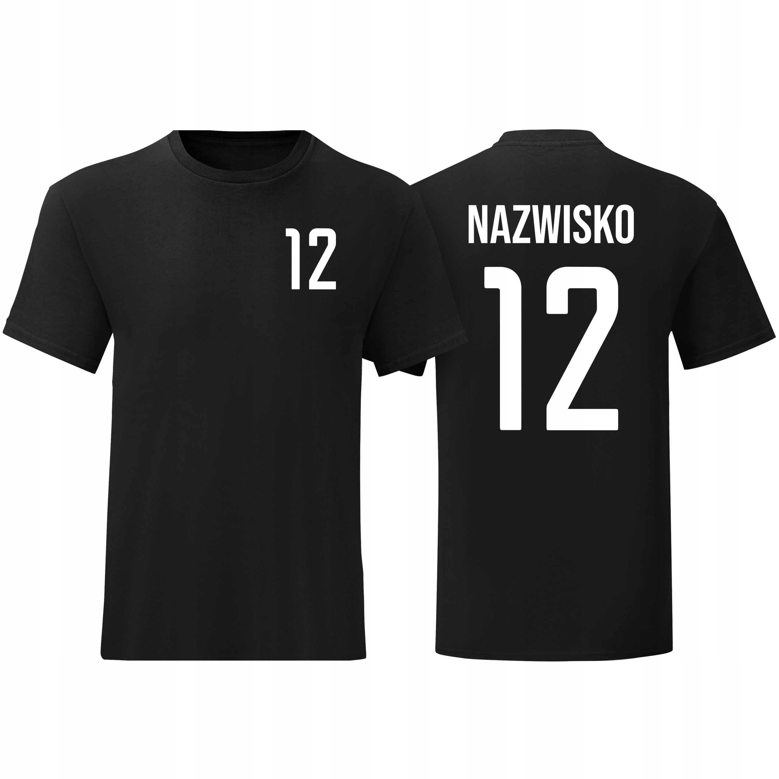 KOSZULKA DZIECIĘCA NA WF PIŁKARSKA + NADRUK 152cm