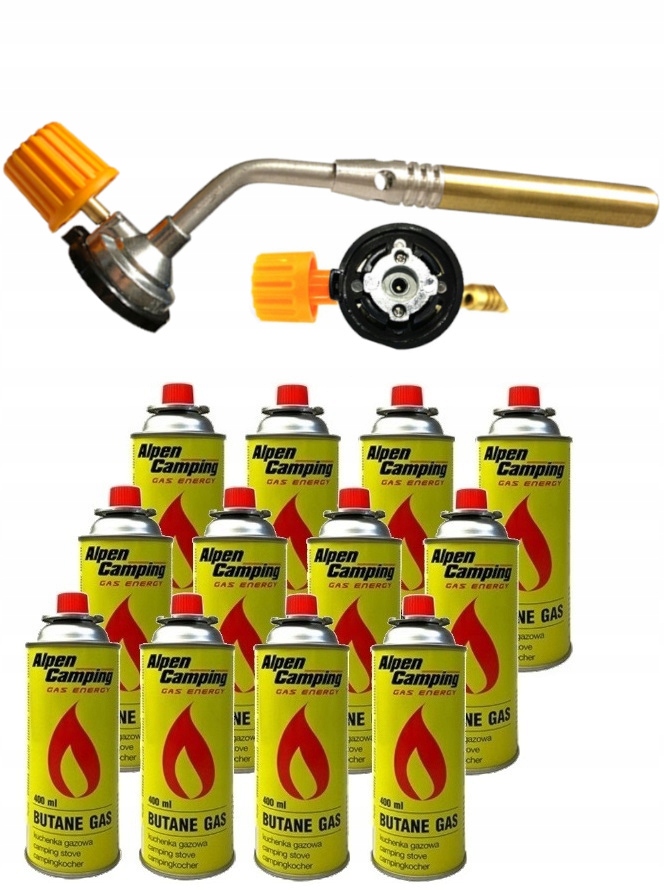 

Palnik Gazowy Kartusze lutlampa Metalowy 12 Gaz