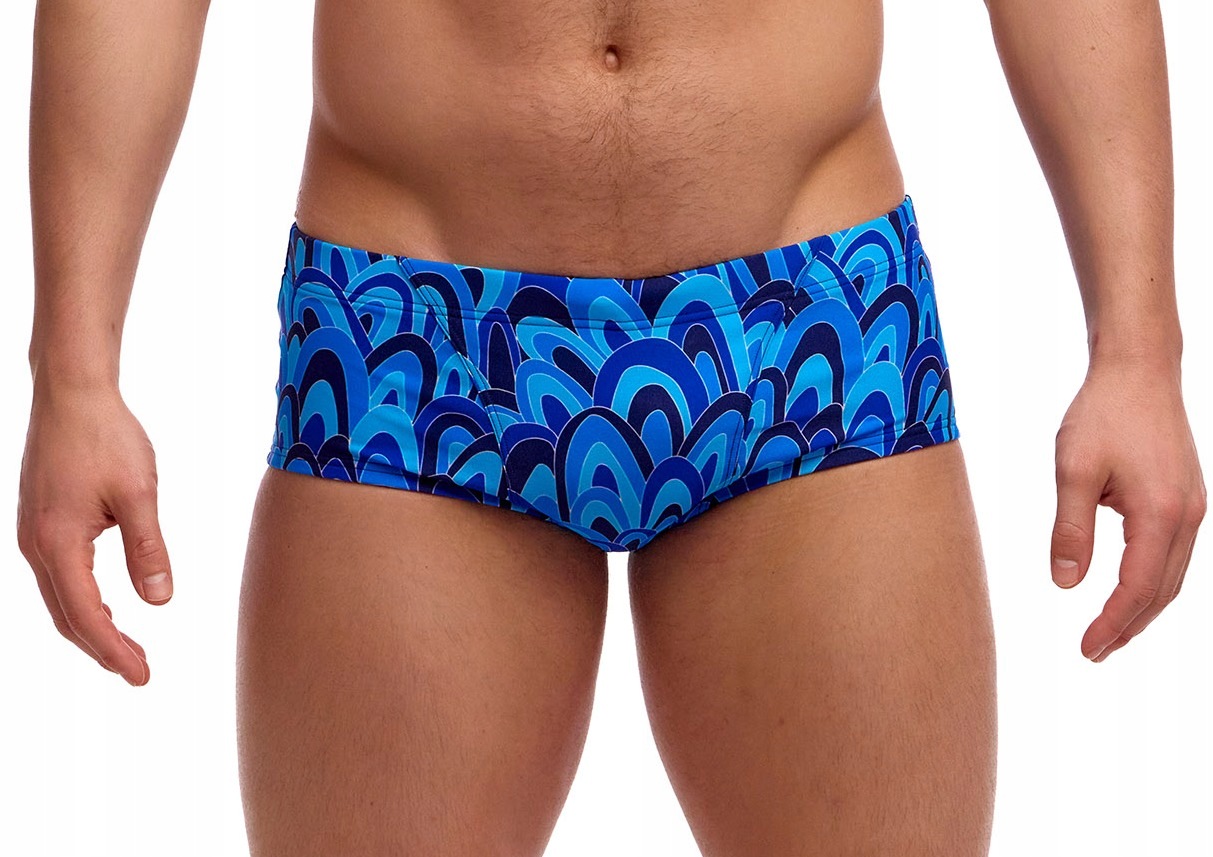 Kąpielówki Funky Trunks Hill Billy Blues trunki męskie L (UK36)
