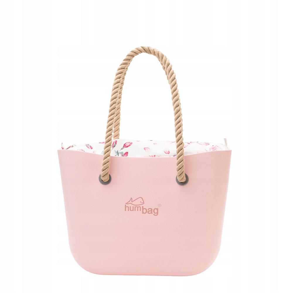 Kabelka Humbag Pudrová Růžová Mini Lila Růžová Komplet