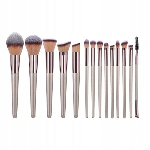 ZESTAW PROFESJONALNYCH PĘDZLI DO MAKIJAŻU ETUI Kod producenta 01471