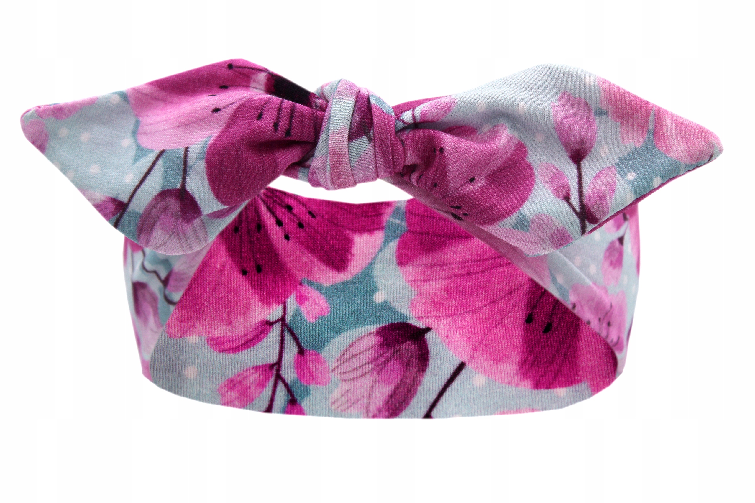 OPASKA DAMSKA NA GŁOWĘ DO WŁOSÓW BAWEŁNIANA PIN-UP WIOSENNA/LETNIA