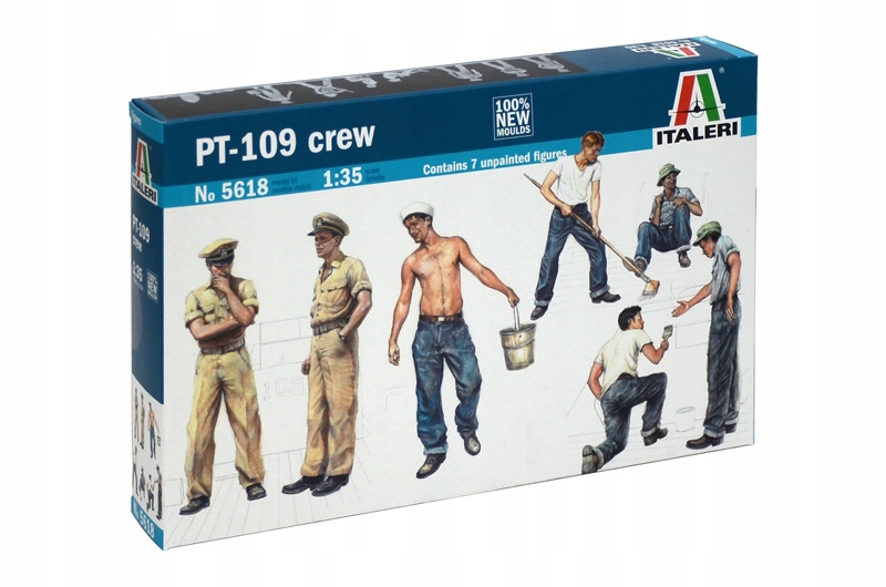 Italeri 5618, PT-109 Crew, 1:35