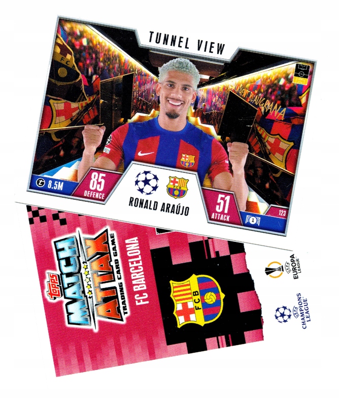 Topps Match Attax 23/24 Extra Karta Tunnel View 123 Araujo