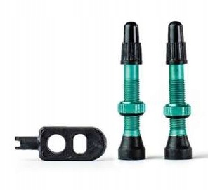 Zawory Trezado tubeless Presta seledyn celeste