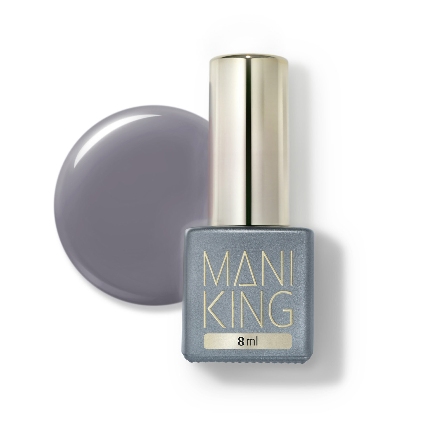 

Lakier Hybrydowy Grafit Szary Mani King M030 8 ml