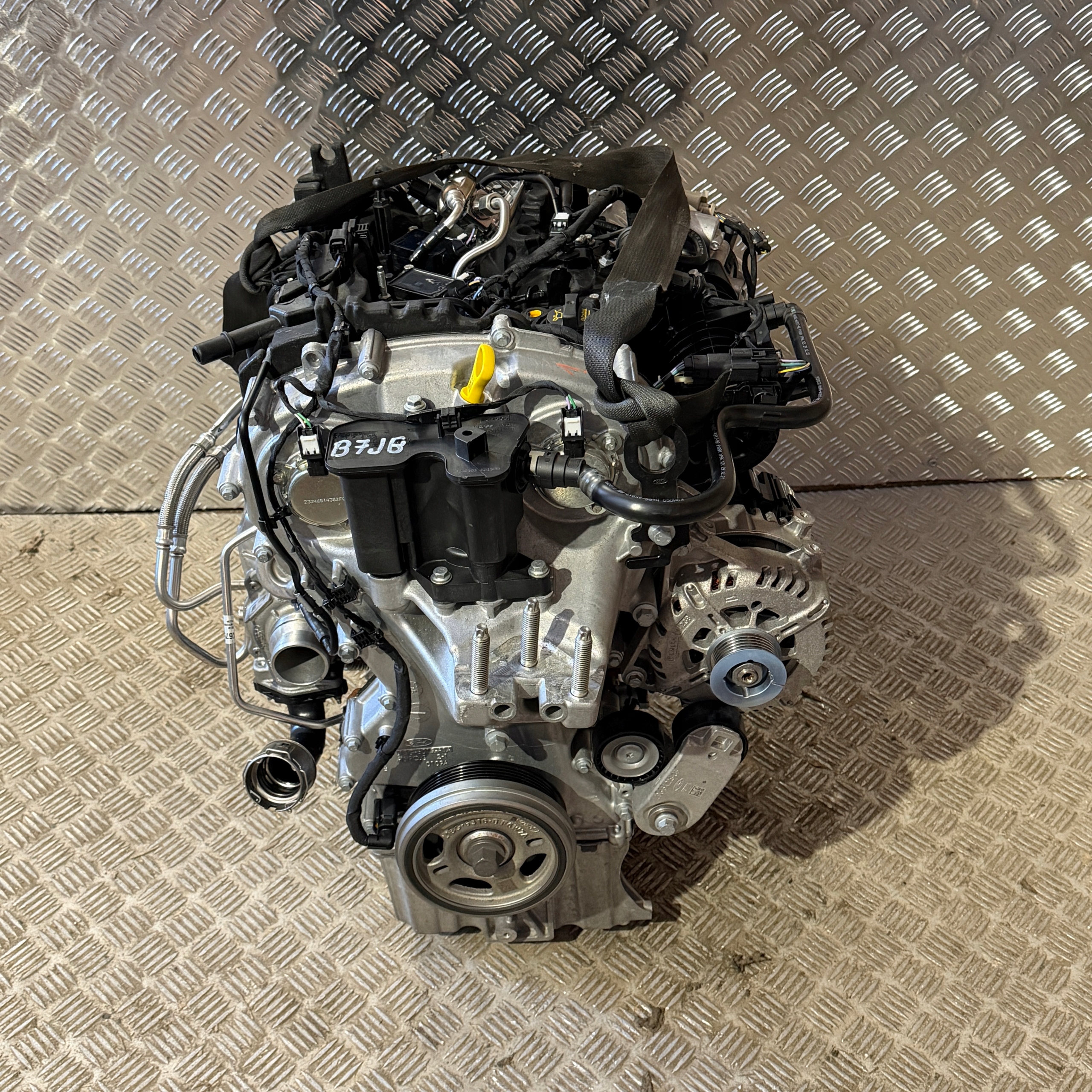 engine ENGINE MOTOR complete B7JB FORD FIESTA PUMA 1.0 ECOBOOST B7JB