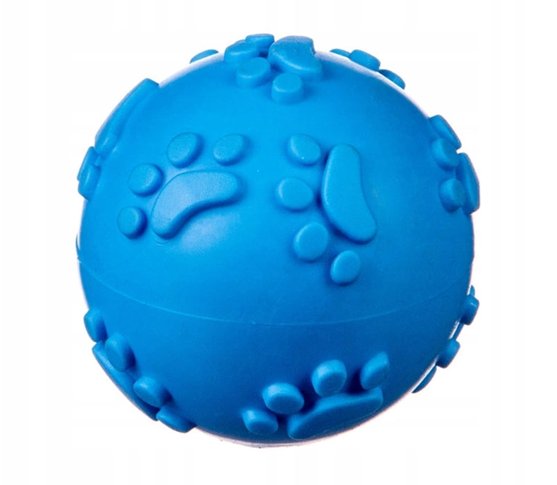 

Zabawki Dla Psa Piłka Z Kauczuku 6 CM Niebieska