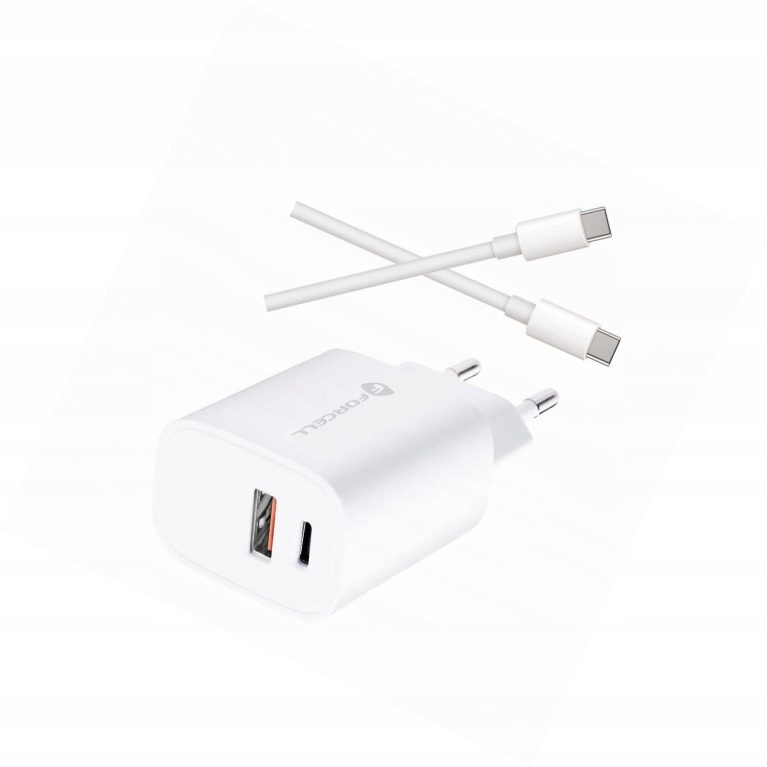 Szybka ładowarka 30W 2 porty z długim kablem 2m do iPhone 17e