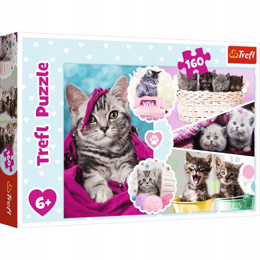 

Puzzle Trefl Urocze kotki 160 el