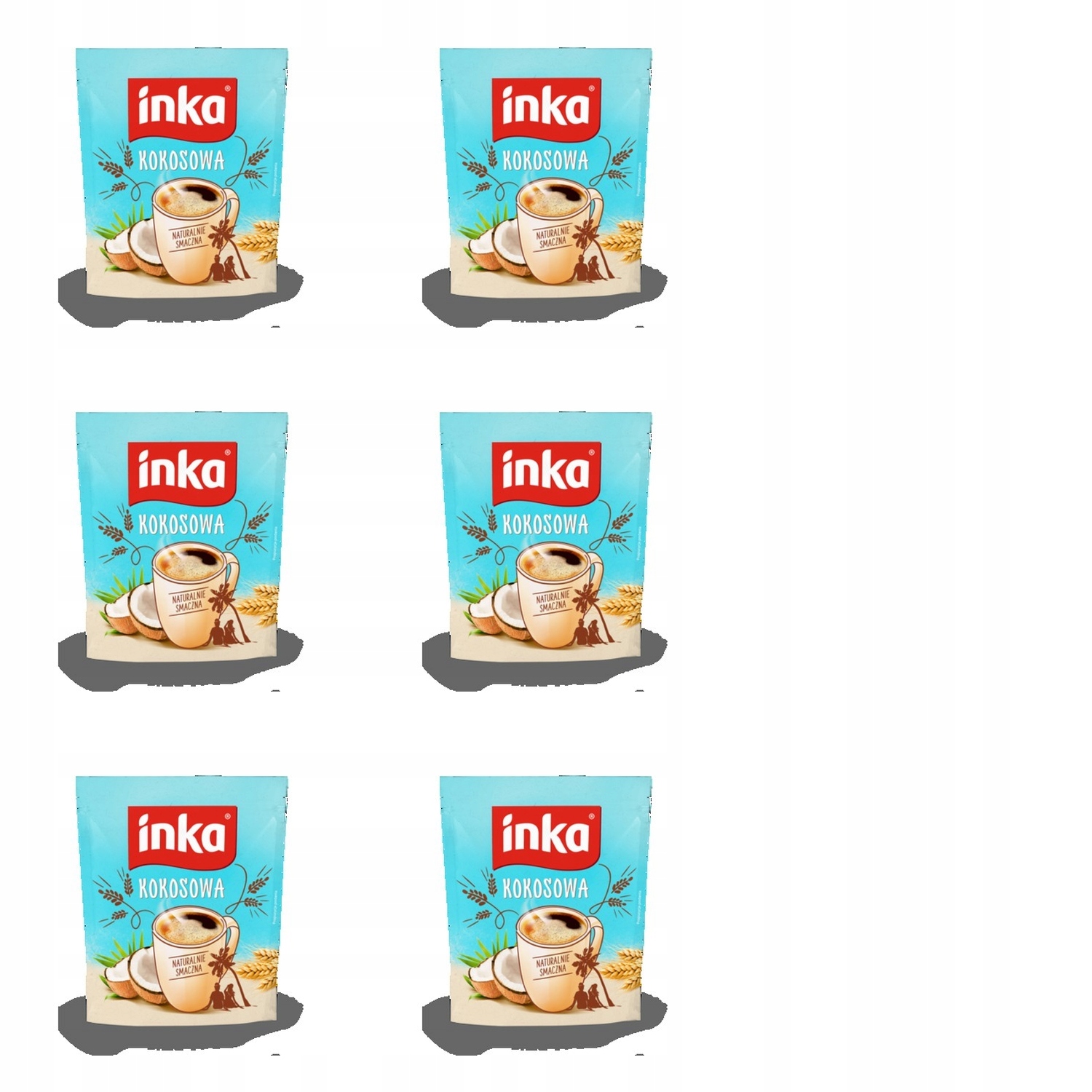 6x 200g Inka Kawa zbożowa kokosowa Karton