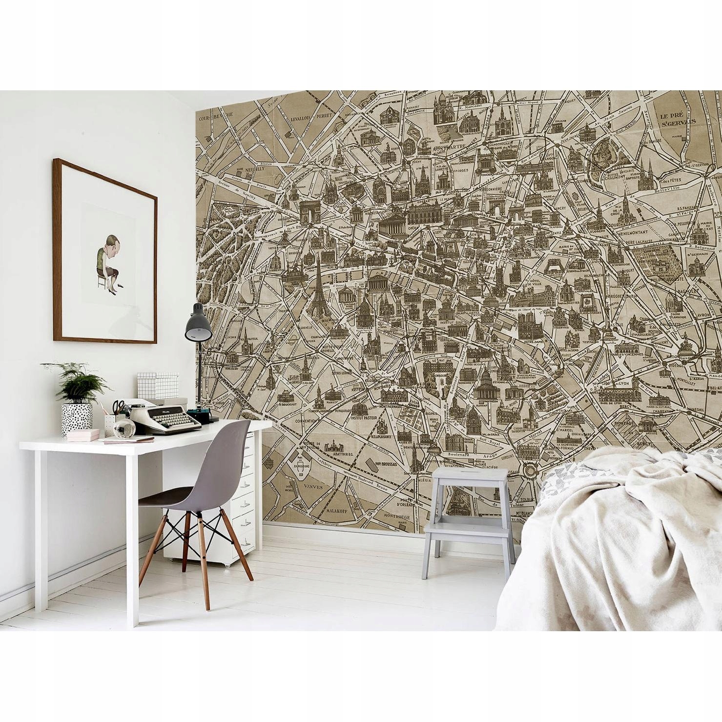

Fototapeta flizelinowa Mapa wersalu 254x184 + klej