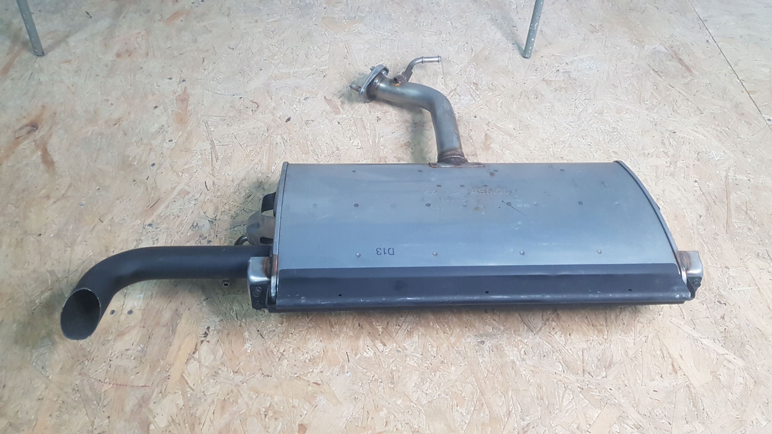 457890123 - KIA NIRO ГЛУШИТЕЛЬ КОНЕЦ ОРИГИНАЛ