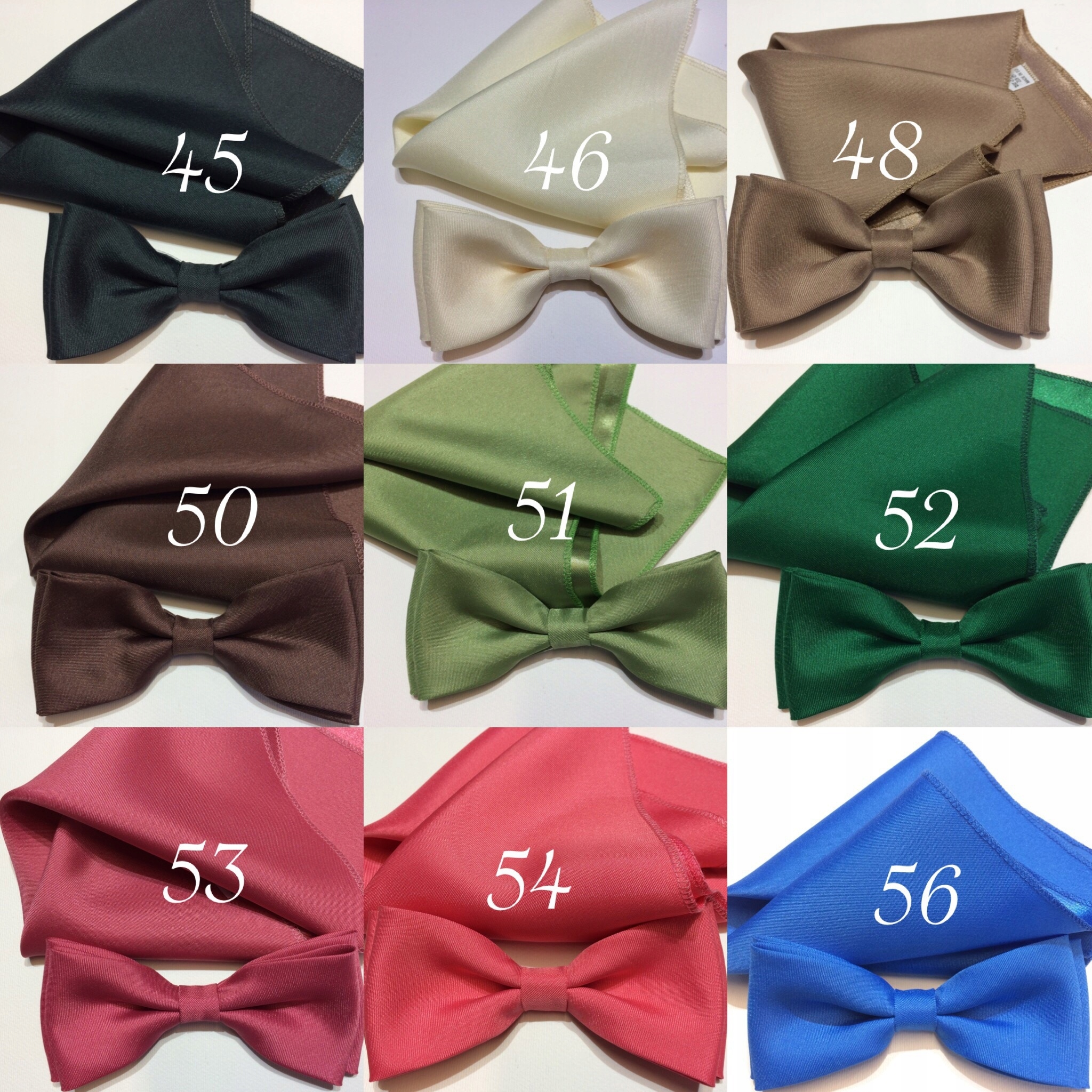 PUDROWA RÓŻOWA MUCHA MUSZKA Z POSZETKĄ-CHUSTECZKĄ Zestaw tak