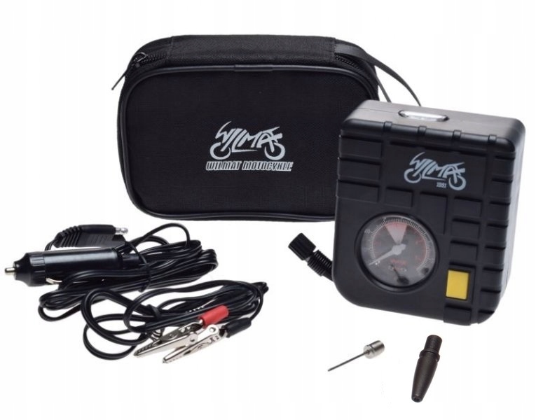 SPRĘŻARKA KOMPRESOR MOTOCYKLOWA DO OPON 12V