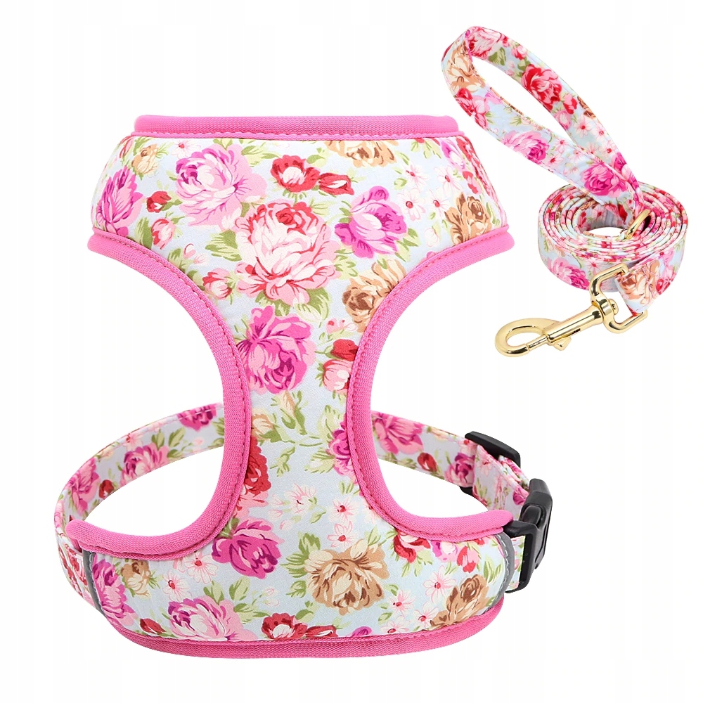 Levně Zelki vodítko Pro Psa Barvy Květy 25-42 cm S