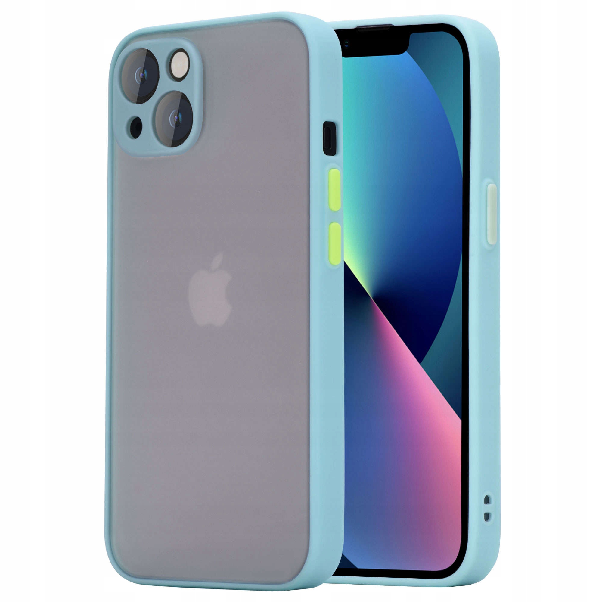 

Etui Ochrona Aparatu Do Iphone 13 Mini Turkusowy