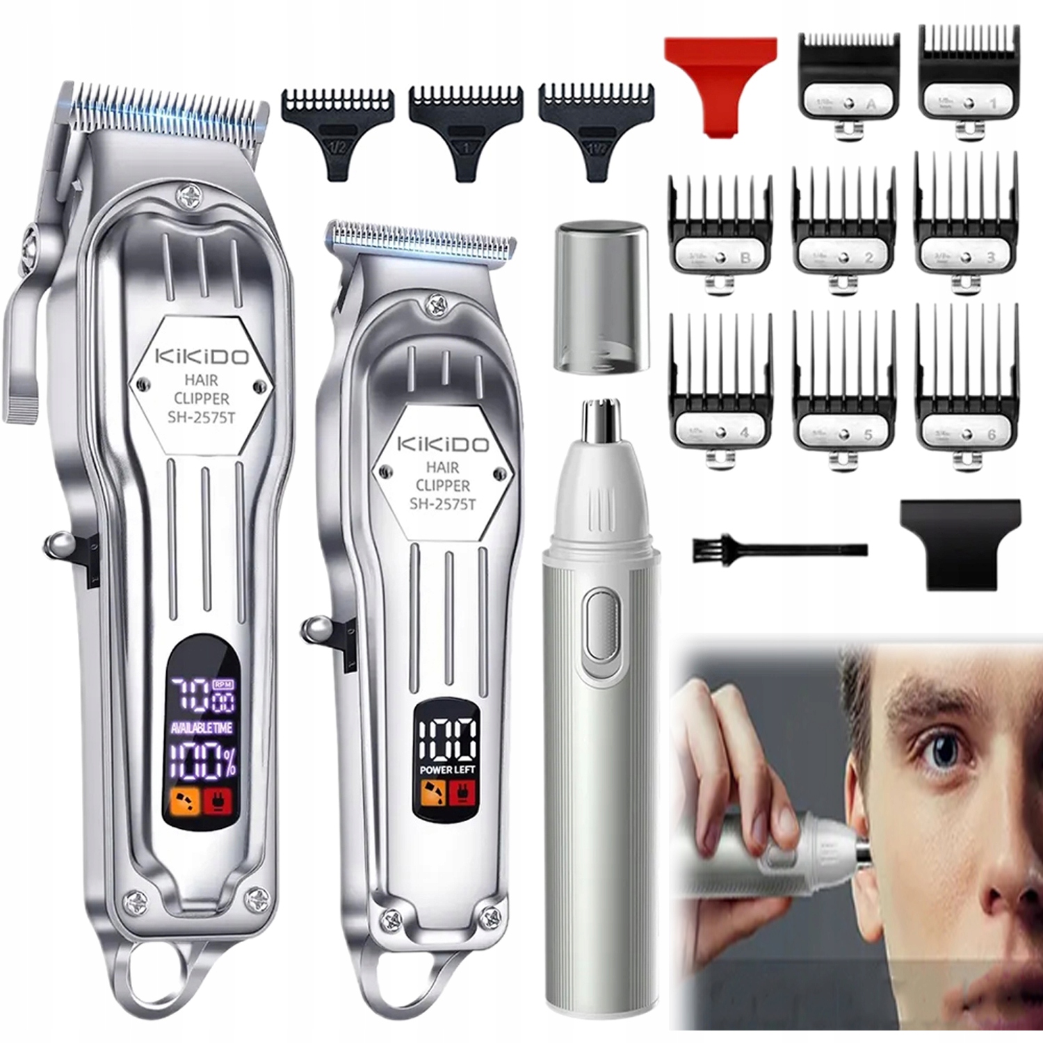 Bezdrátový Stříhací Strojek Na Vlasy Pro Celou Rodinu