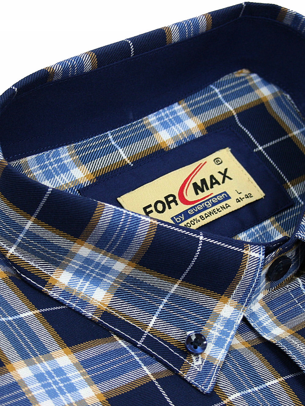 koszula męska długi rękaw Formax bawełna 100% XL 42-43/176-182