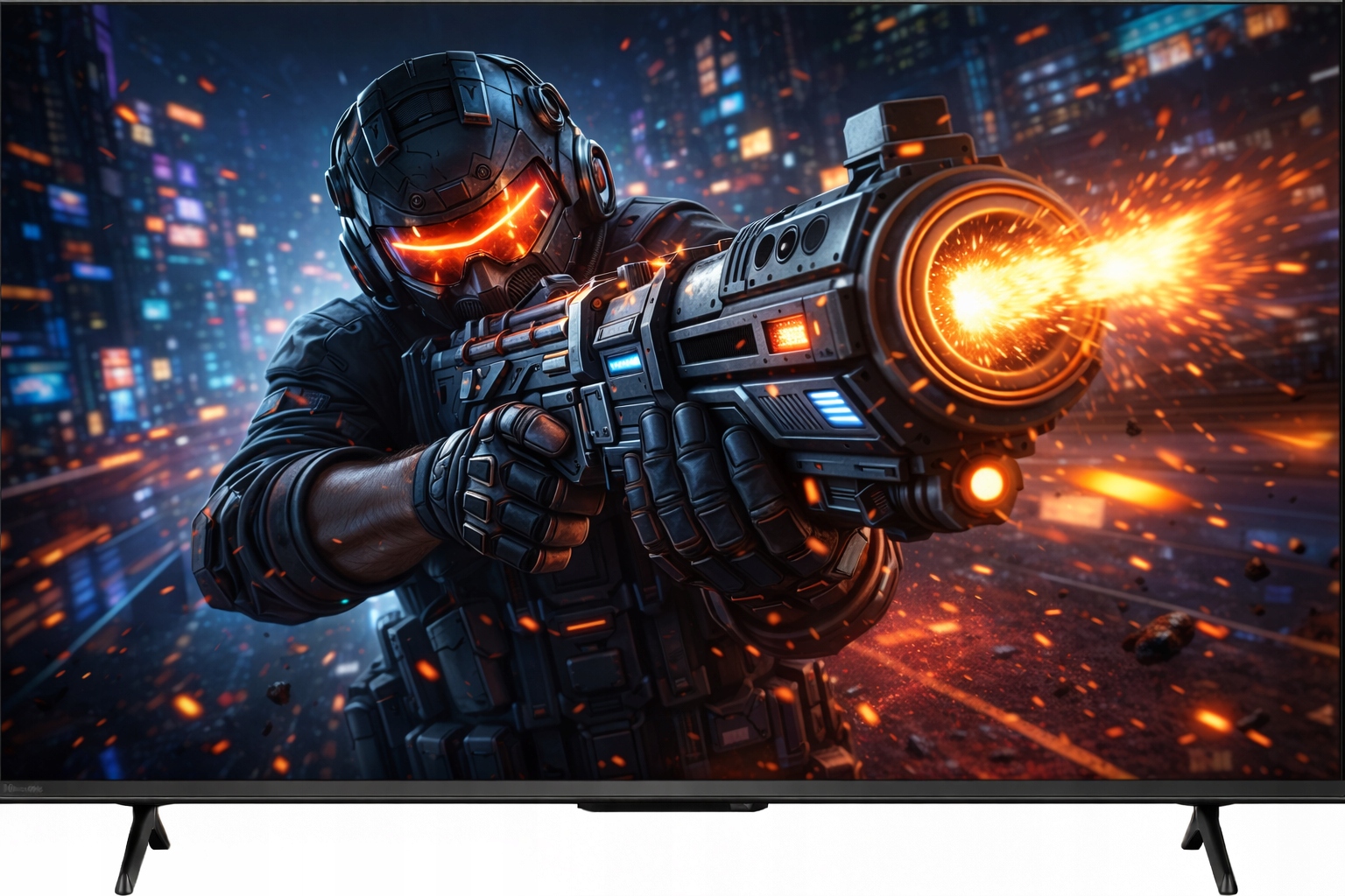 Telewizor Qled Hisense 50E7Q Pro Game Mode 50" 4K Uhd Smart Ai 144Hz Led Va