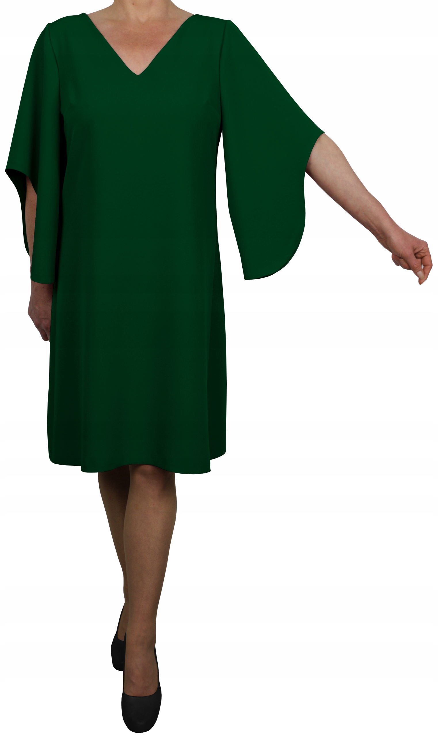 

Sukienka butelkowa zieleń plus size 52