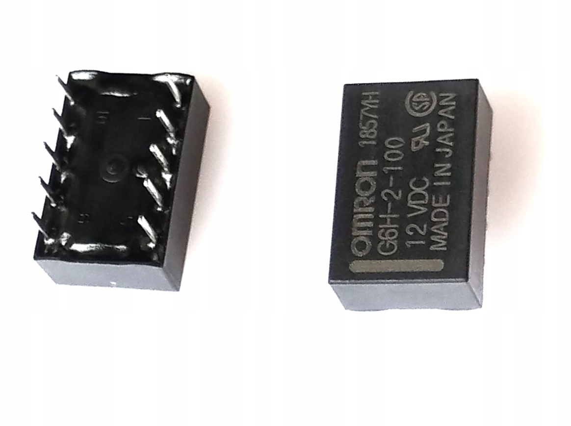 [2szt] Przekaźnik sygnałowy Omron G6H-2-100-12V=AZ850-12V