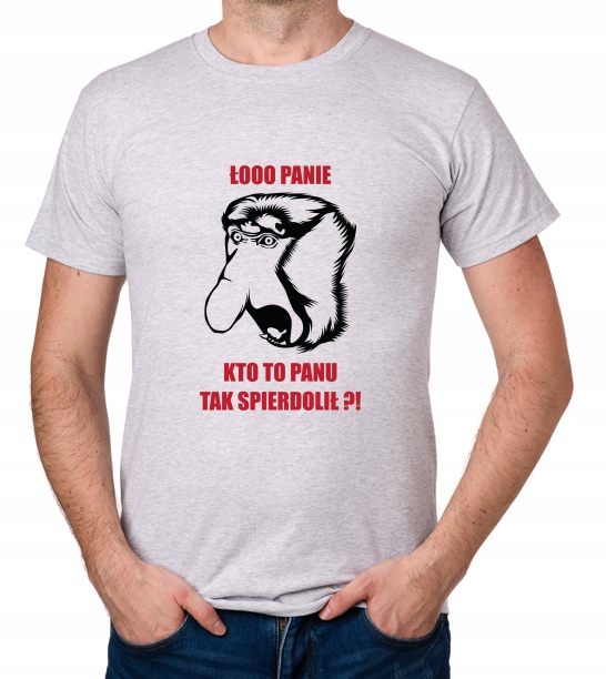 

koszulka Nosacz Budowlaniec Łooo Panie prezent