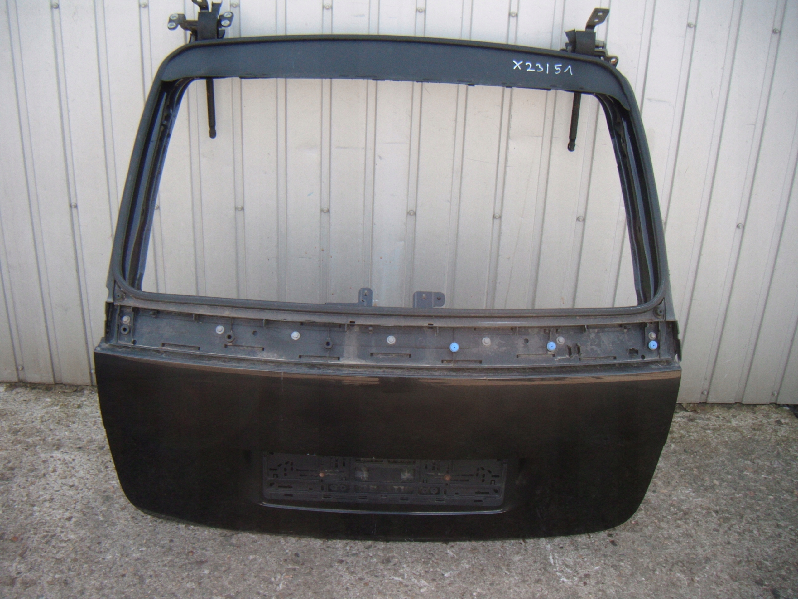 PORSCHE CAYENNE 02-10 7L LC9Z KLAPA TYLNA